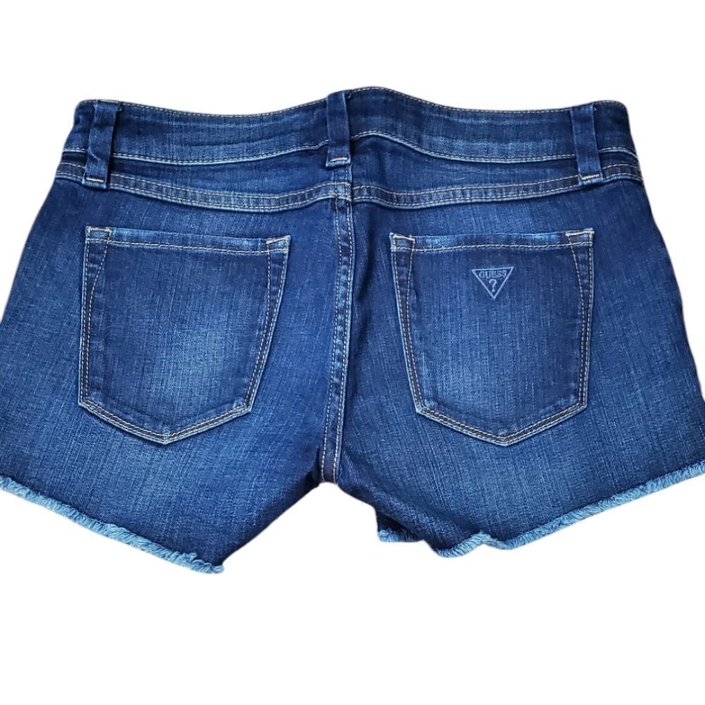 Guess Dark Wash Denim Shorts
